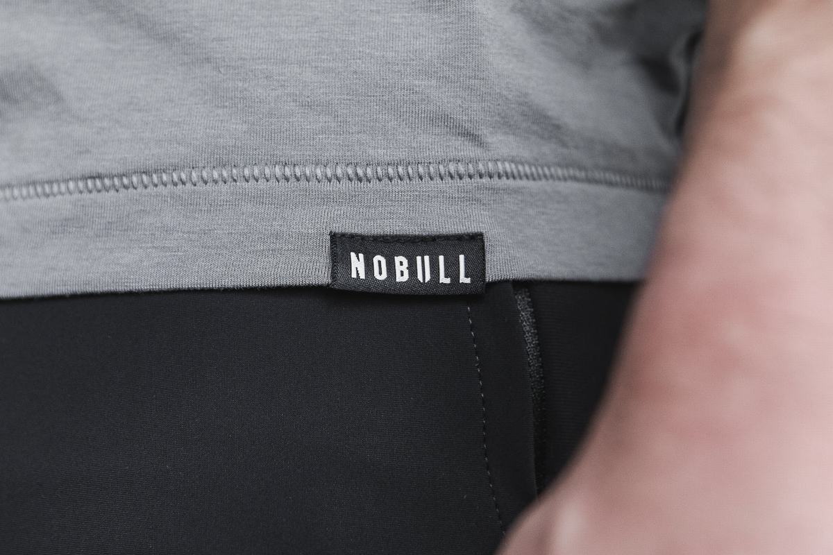 Nobull Lightweight Sleeveless Men's T Shirts Dark Grey | Australia (PR2430)